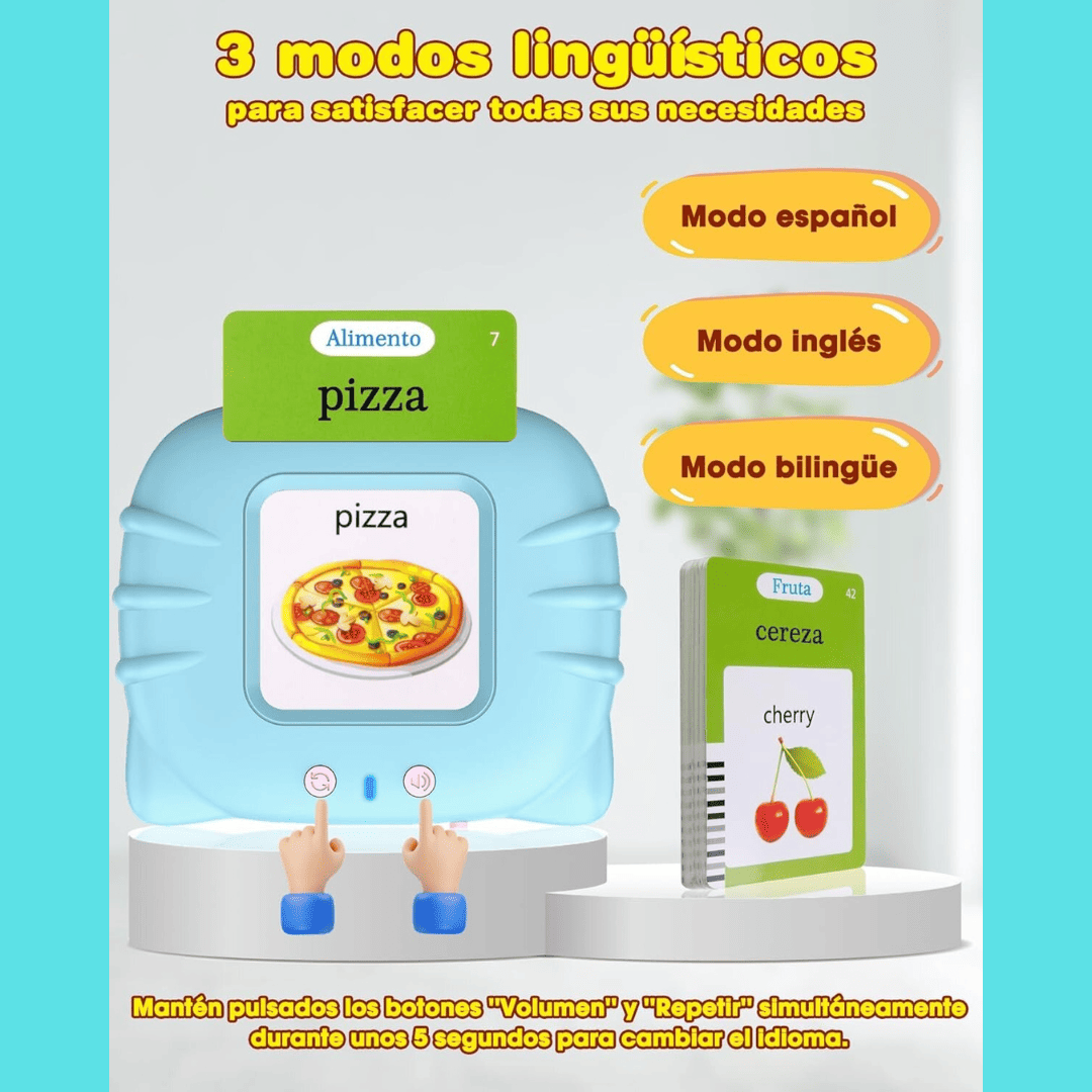 VerbaLingo - Tarjetas Educativas Bilingües