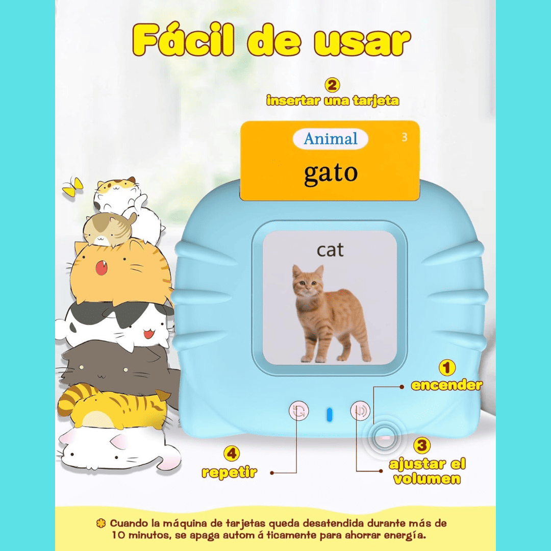VerbaLingo - Tarjetas Educativas Bilingües