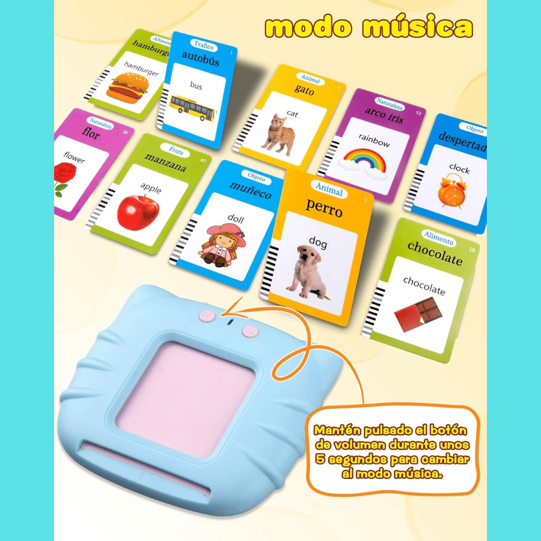 VerbaLingo - Tarjetas Educativas Bilingües